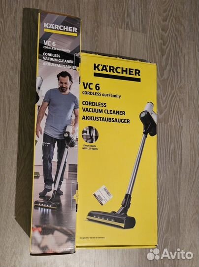 Новый Пылесос Karcher VC 6 Cordless ourFamily EU