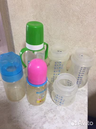 Бутылочки посуда для кормления