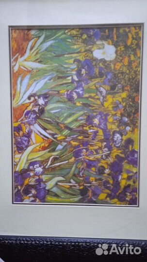 Две новых картины, в кожаных рамках