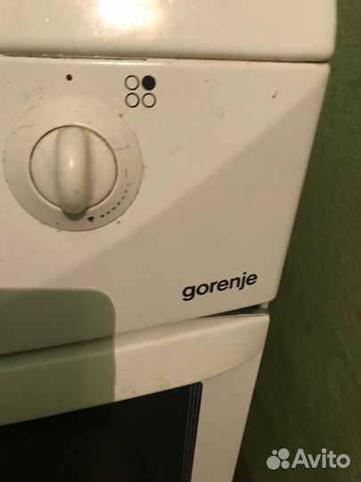 Комбинированная плита бу Gorenje K272W