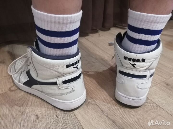 Натур.кожа Диадора Кроссовки муж Итал. 41 43