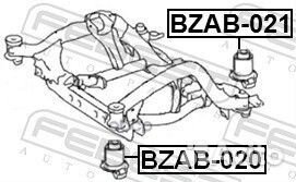 Сайлентблок bzab-021 bzab-021 Febest