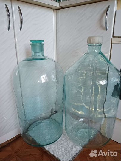 Бутыль стеклянная 20 литров