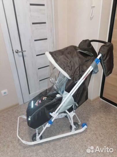 Санки коляска Ника умка 3-2
