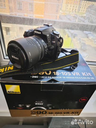 Nikon D90 18-105 VR Kit