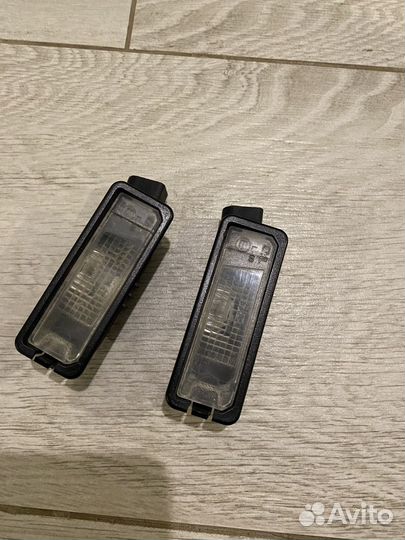 Подсветка номера