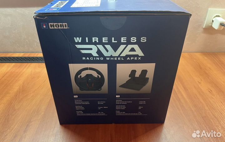 Руль Hori Wireless Racing Wheel Apex для PS4/5, PC