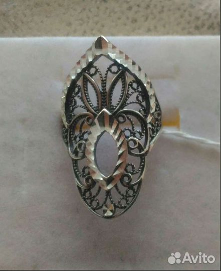 Серебряное кольцо, новое