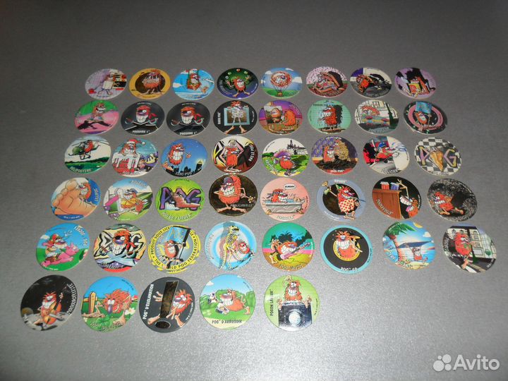 Фишки POG 1, 2 серия, IL giro DEL mondo, Биты