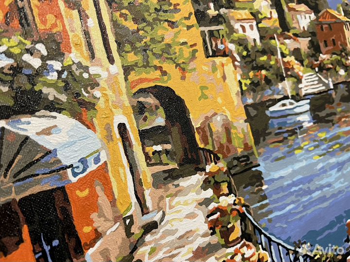 Картина Италия, побережье Амальфи