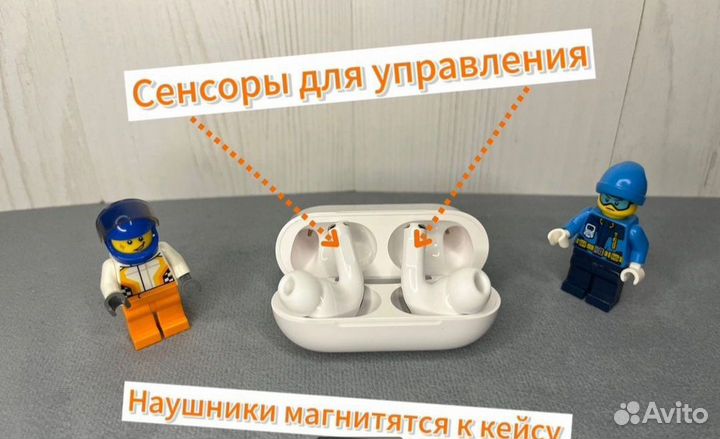 Airpods Pro 2, Type- C, Премиум, лучшие в городе