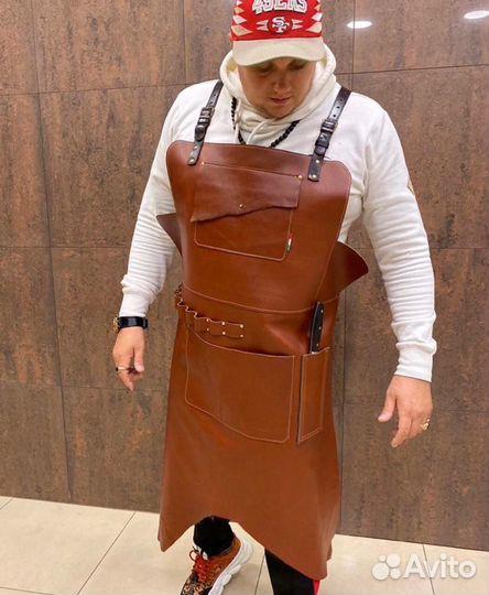 Фартуки из кожи для гриля