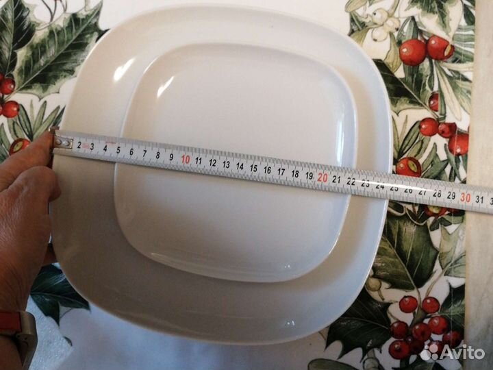 Посуда IKEA тарелка strimmig