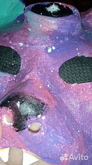 Маскарадная маска кошки.Для квадробики