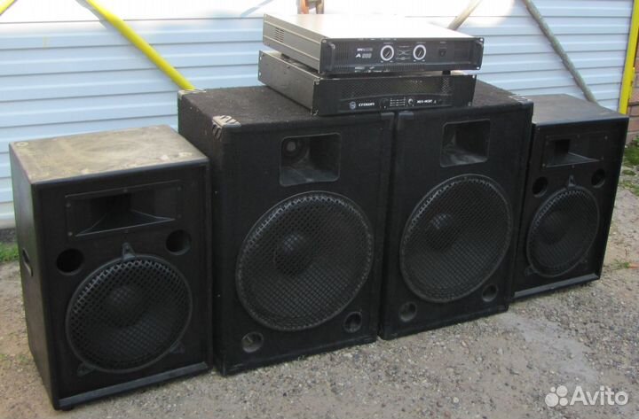 Колонки FA 2000W 4шт D12-15