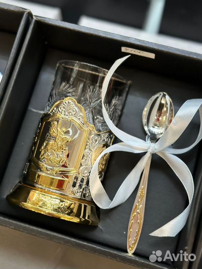 Подстаканник Кольчугинский мельхиор