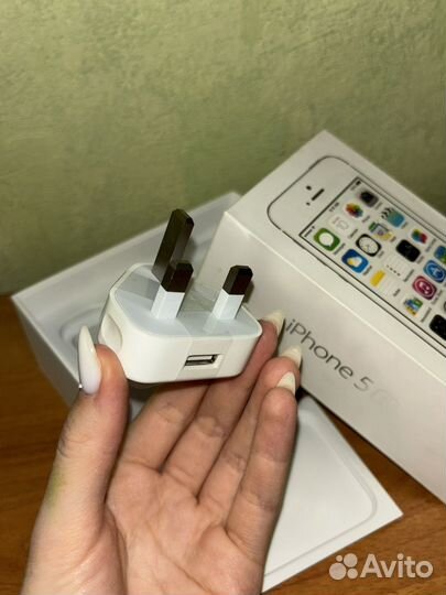 Коробка от iPhone 5s+блок