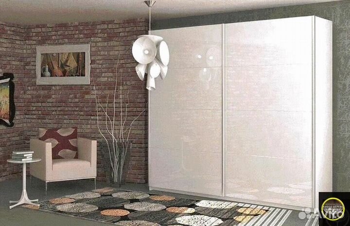 Шкаф-купе на заказ из ясeня