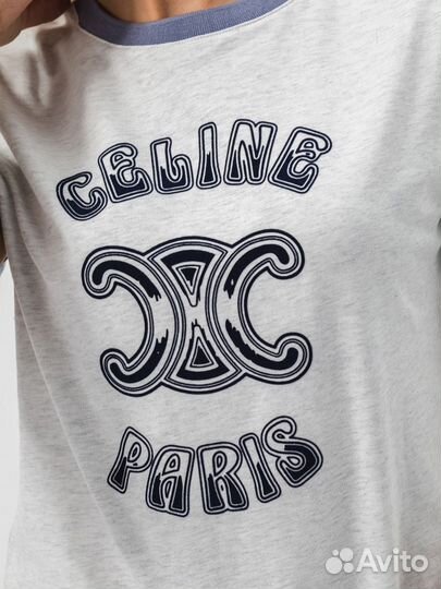 Celine футболка женская