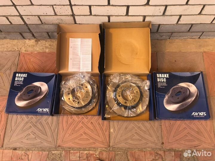 Тормозные диски на Prado 150