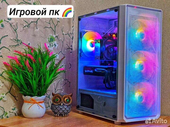 Игровой компьютер — Intel 10 ядер / RX 570 - 8 Гб