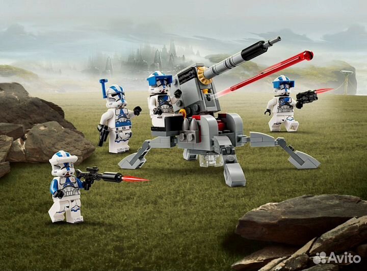 Lego Star Wars 75345 Набор клонов 501-го легиона