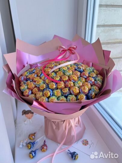 Сладкий букет чупа чупс