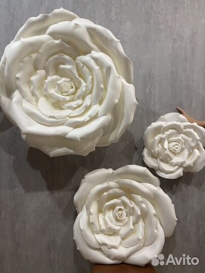 Цветы из изолона