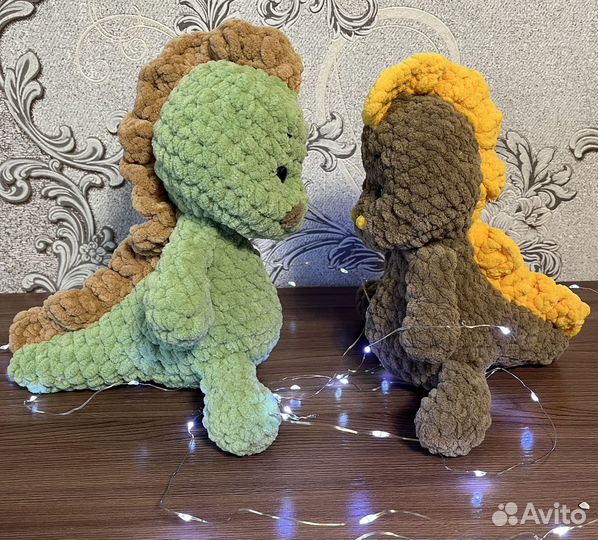 Вязанные плюшевые игрушки ручной работы