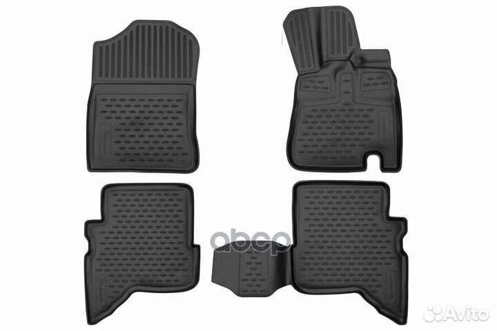 Коврики 3D в салон полиуретан 4 шт. element3DA3
