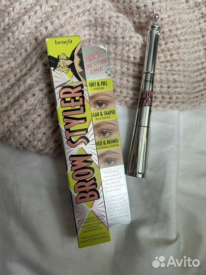 Benefit карандаш, пудра, гель для бровей