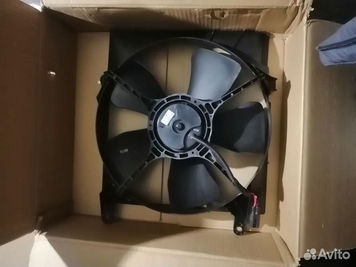 Новый вентилятор охлаждения lanos MT