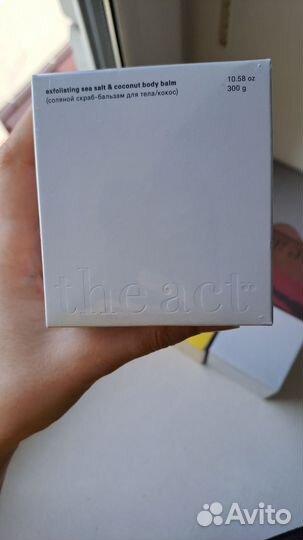 Скраб для тела the act, новые