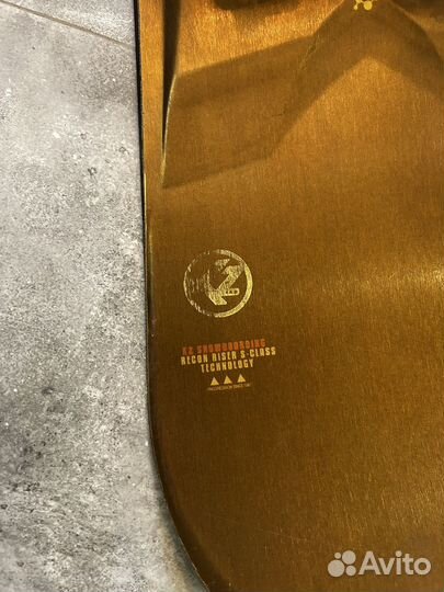 Сноуборд K2 с креплениями