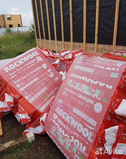 Утеплитель Роквул лайт баттс скандик