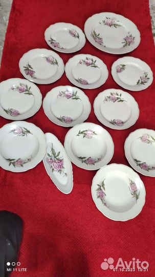 Наборы тарелок СССР