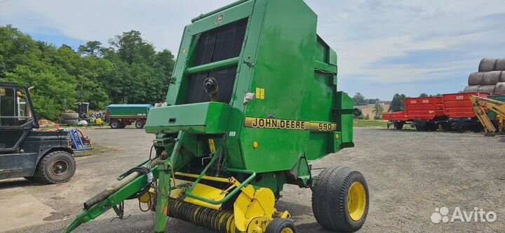 Пресс-подборщик John Deere 590, 2000