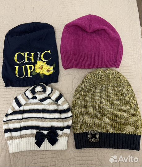 Шапки для девочки р 54-58