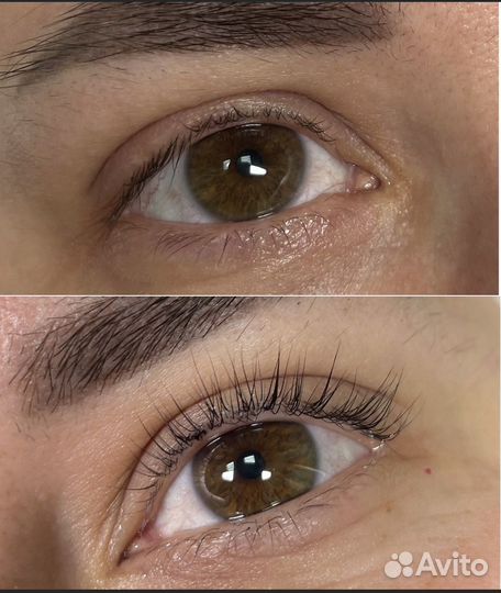 Наращивание, ламинирование, стрейчинг ресниц