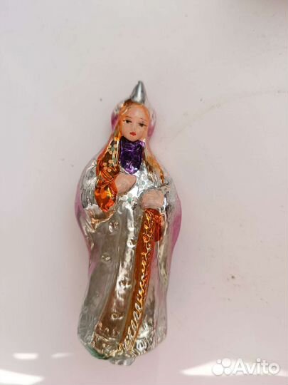 Елочные игрушки царевна весна в реставрацию