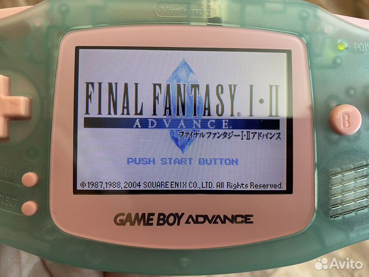 Final Fantasy 1 & 2 GBA JP