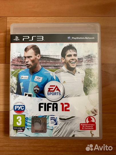 Диск Fifa 12 Футбол Лицензия PS3