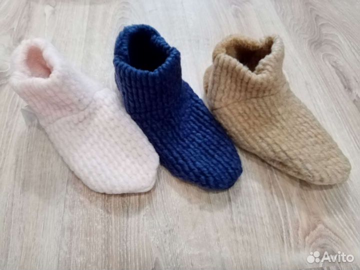 Носки из натуральной овечьей шерсти