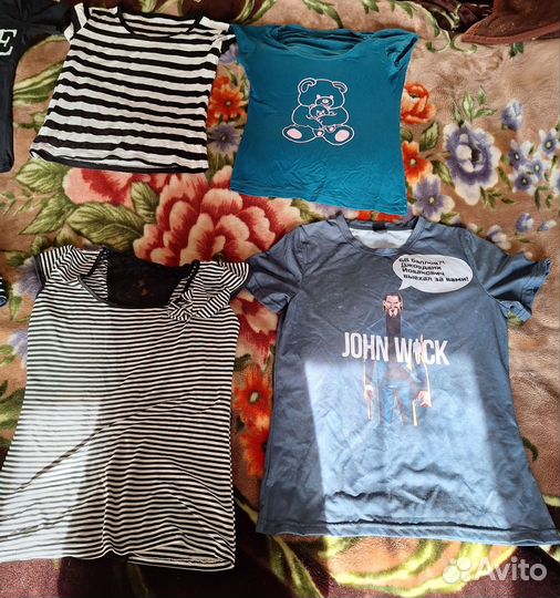 Футболки, платья, юбки пакетом 42р