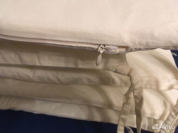 Бортики в кроватку, белье бонусом