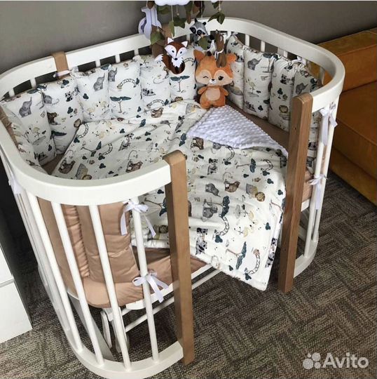 Детская кроватка / детская кровать с матрасом