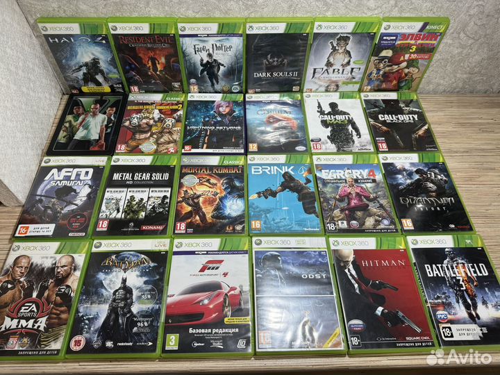 Диски Игры на Xbox 360