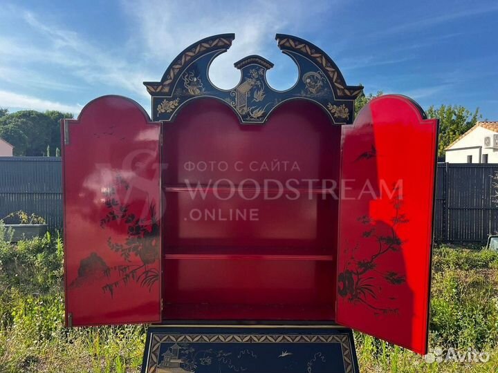 Шкаф. Секретер. Шинуазри. Антиквариат