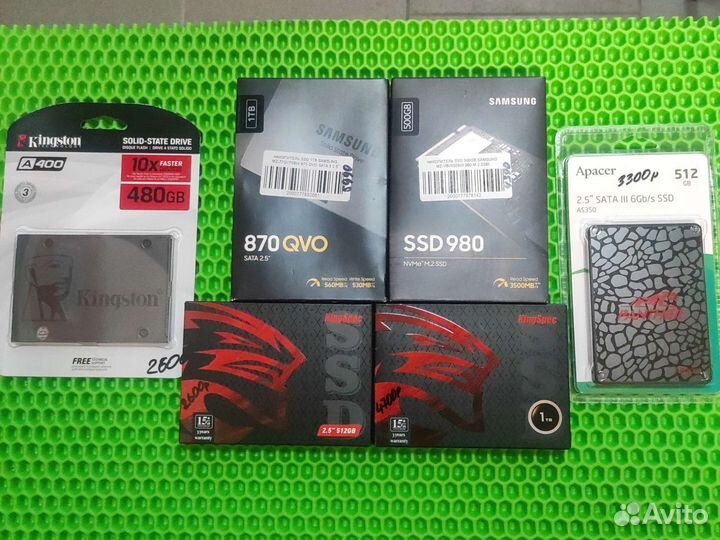 Новые SSD в ассортименте