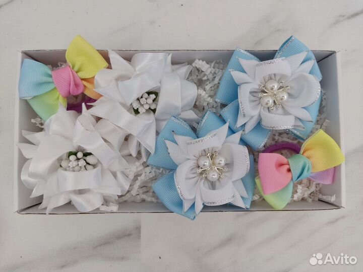 Набор резинок для волос, банты